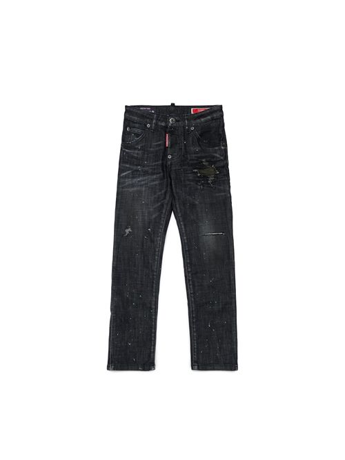 Jeans, bambina, logato.